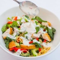 Cajun Chicken Noodle Salad with Creamy Chilli Lime Dressing - 32