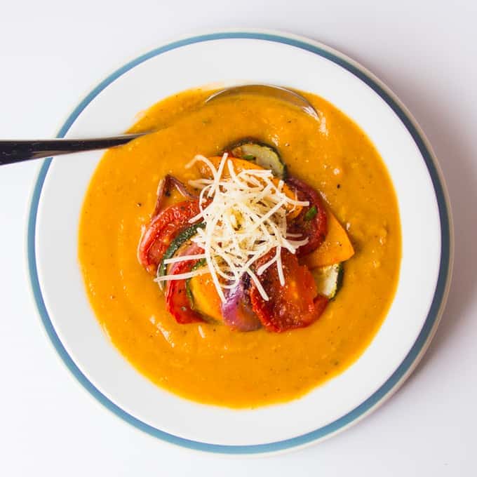 Ratatouille Soup - Nicky's Kitchen Sanctuary