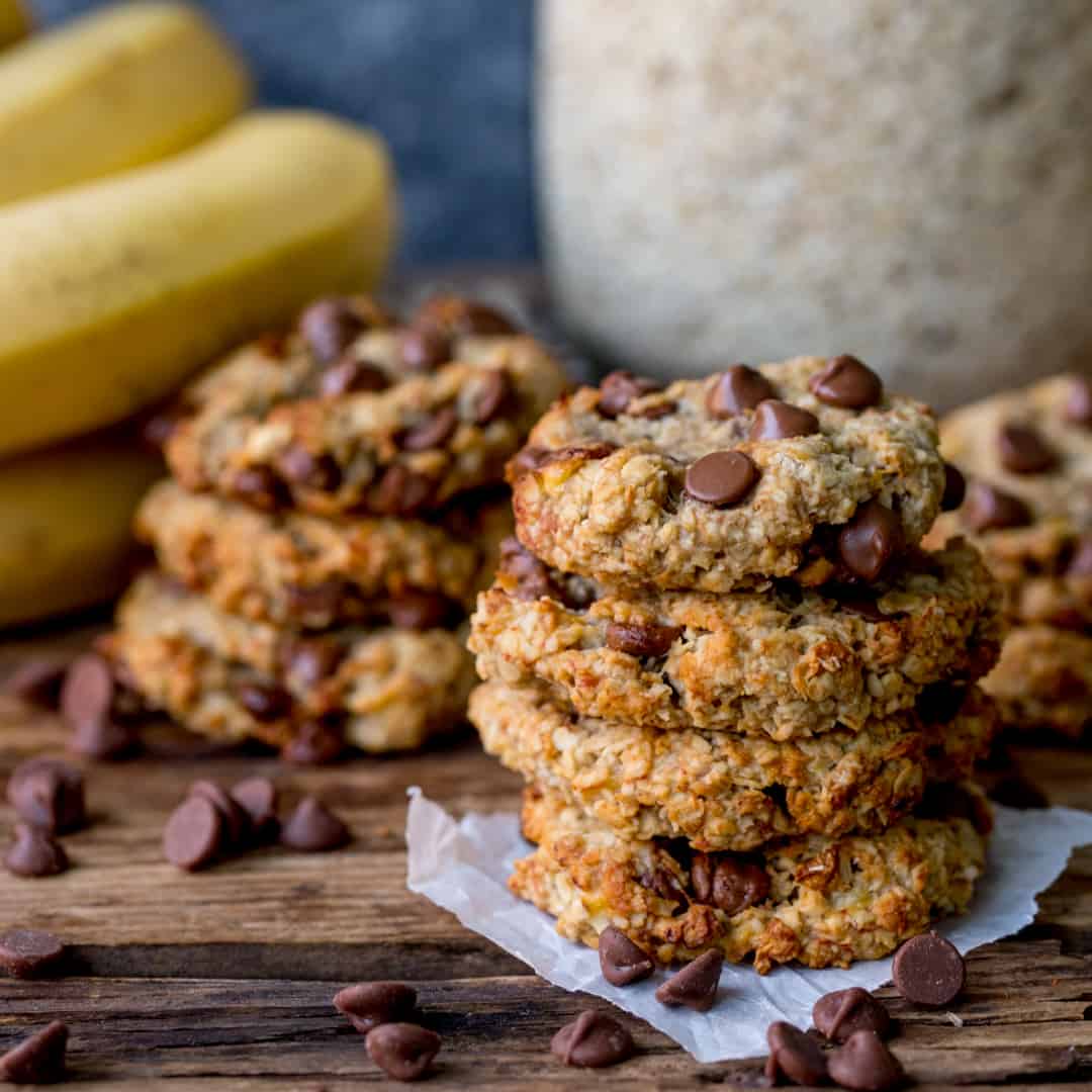 Banana Oat Cookies Video - Nicky's Kitchen Sanctuary