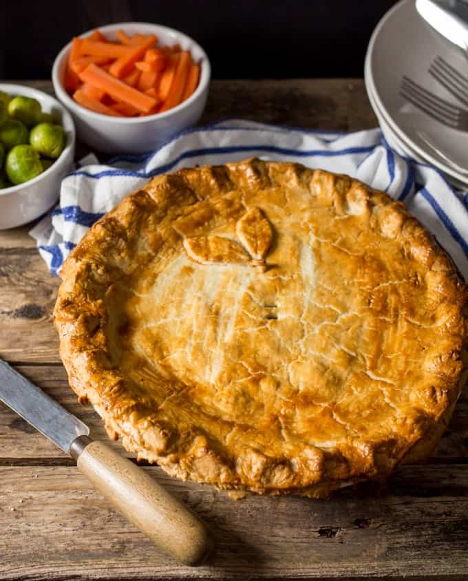 Rich Slow Cooked Beef and Potato Pie - Cow Pie - Nicky's ...