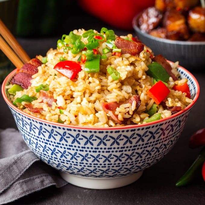 Instructions and tips on making perfect fried rice