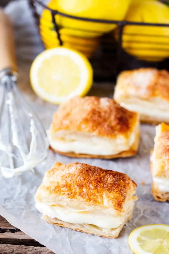 Quick, easy and really tasty Lemon Cream Cheese Puffs
