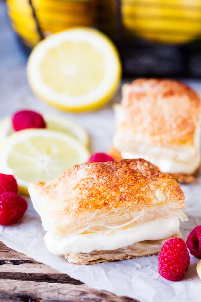 Quick, easy and really tasty Lemon Cream Cheese Puffs