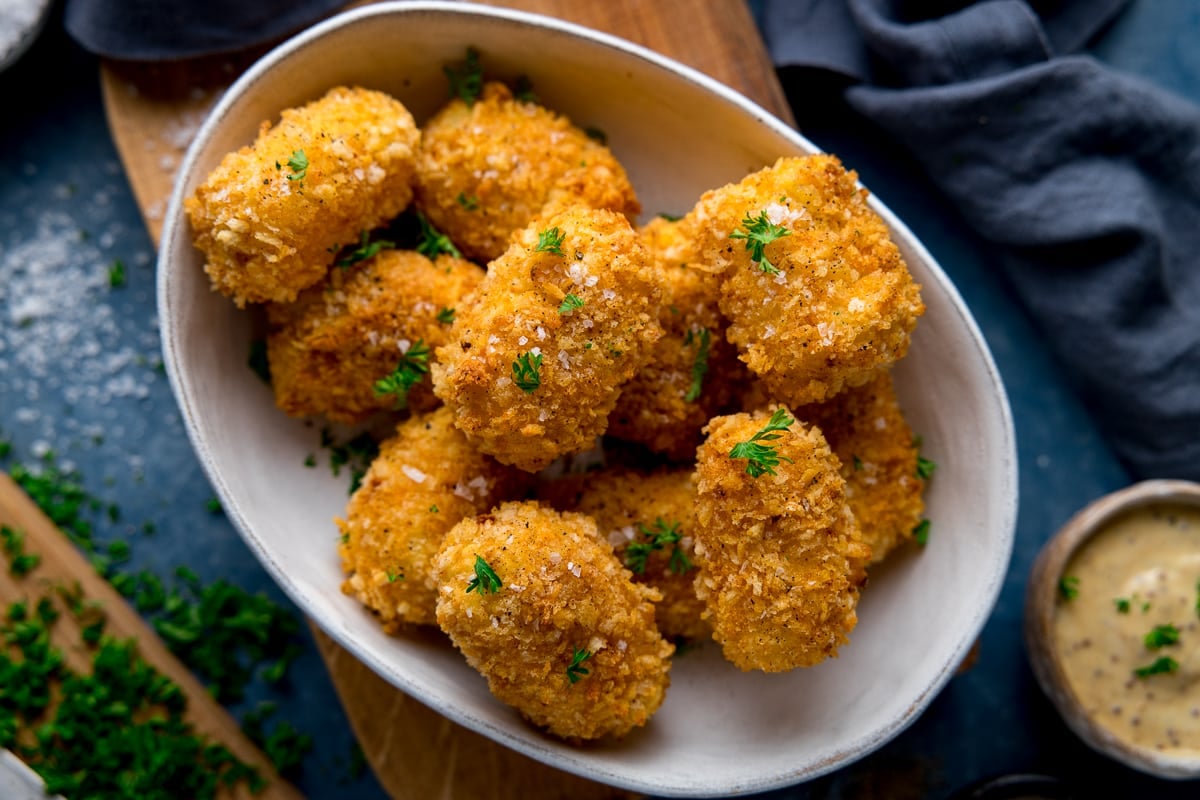 Baked Potato Croquettes with Cheese - Nicky's Kitchen Sanctuary