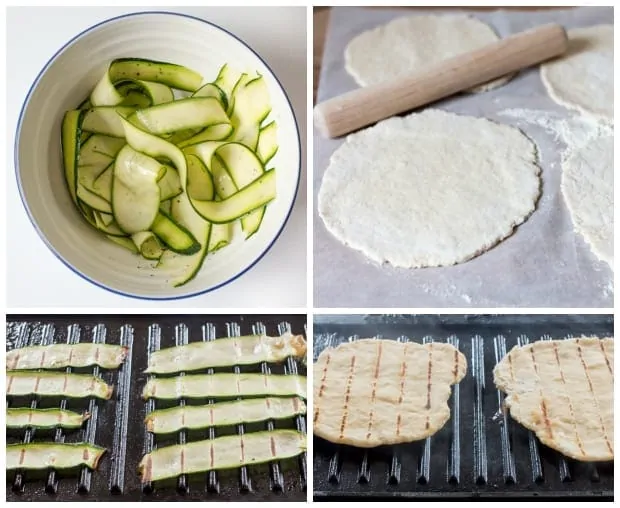 Italian inspired loaded flatbreads - a quick and healthy alternative to pizza - ready in 30 minutes.