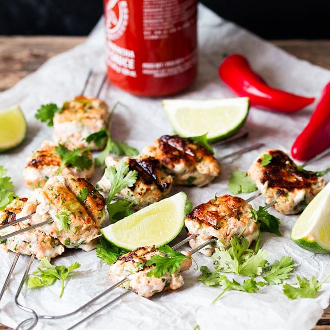 Hot and spicy Thai fish cakes - so simple but packed FULL of flavour.