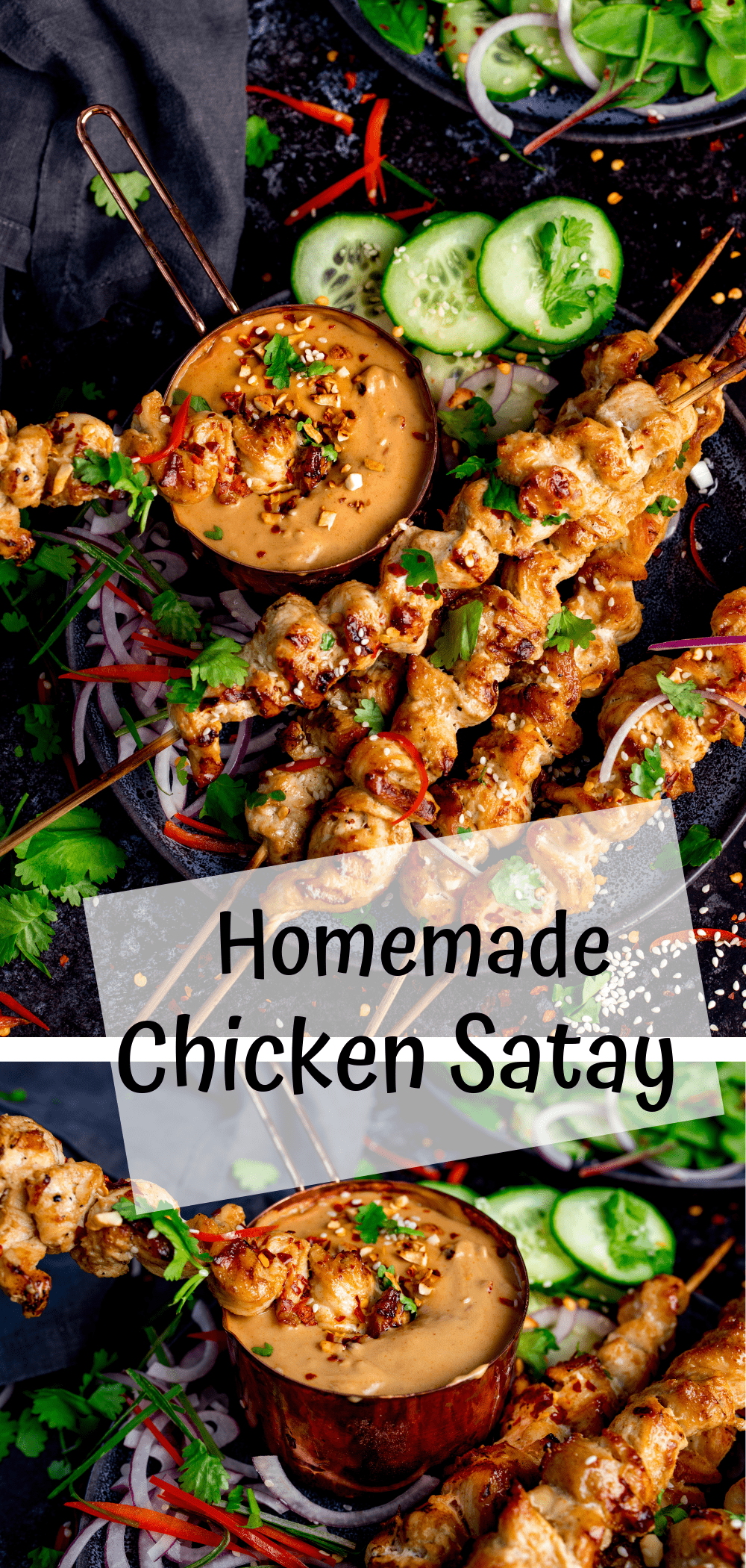 Easy Chicken Satay with Peanut Chilli Sauce Nicky's Kitchen Sanctuary