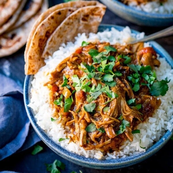 Pulled Lamb Curry - full of flavour without the chillies. Perfect for the whole family!