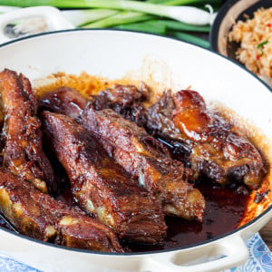 Sticky, Slow-Cooked Pork Ribs Recipe
