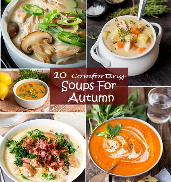 10 Comforting Soups for Autumn