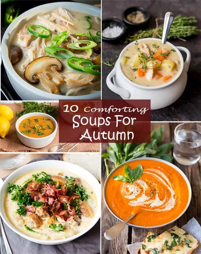 10 Comforting Soups for Autumn
