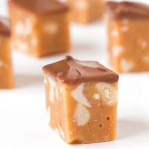 5 Ingredient Chocolate Peanut Nougat