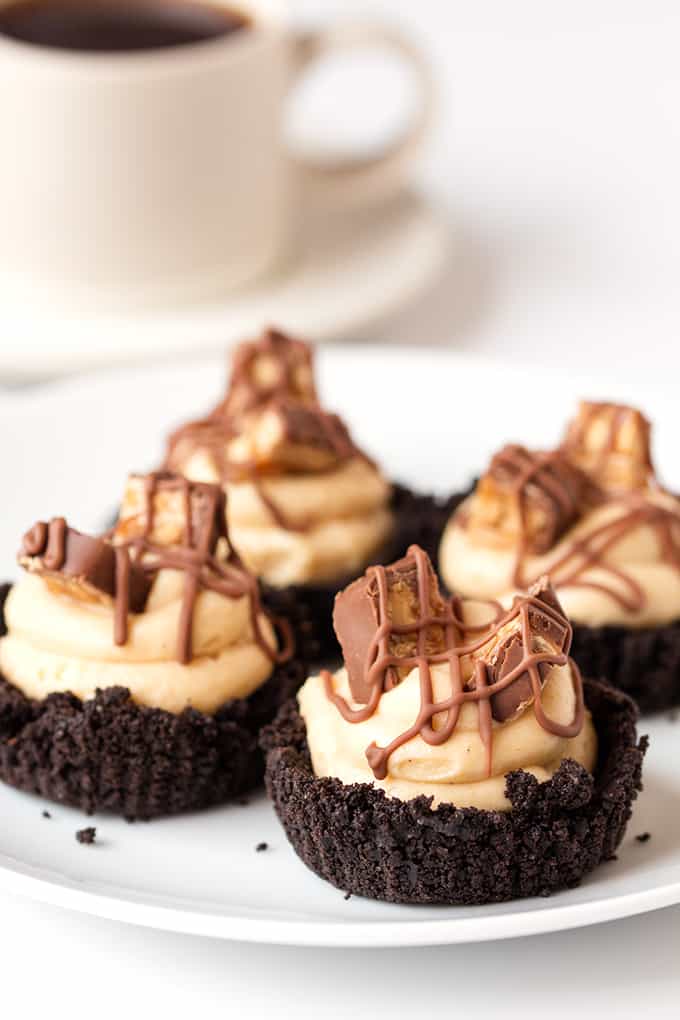 Snickers Cheesecake Bites - 53