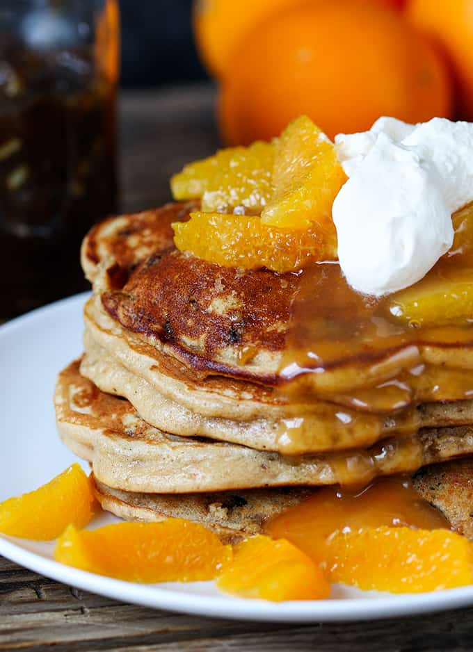 Mincemeat Pancakes with Orange Butter Sauce - 74