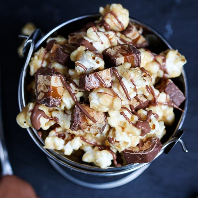 Popcorn 3-ways - Snickers, Marshmallow & Coconut and Savoury Spice.
