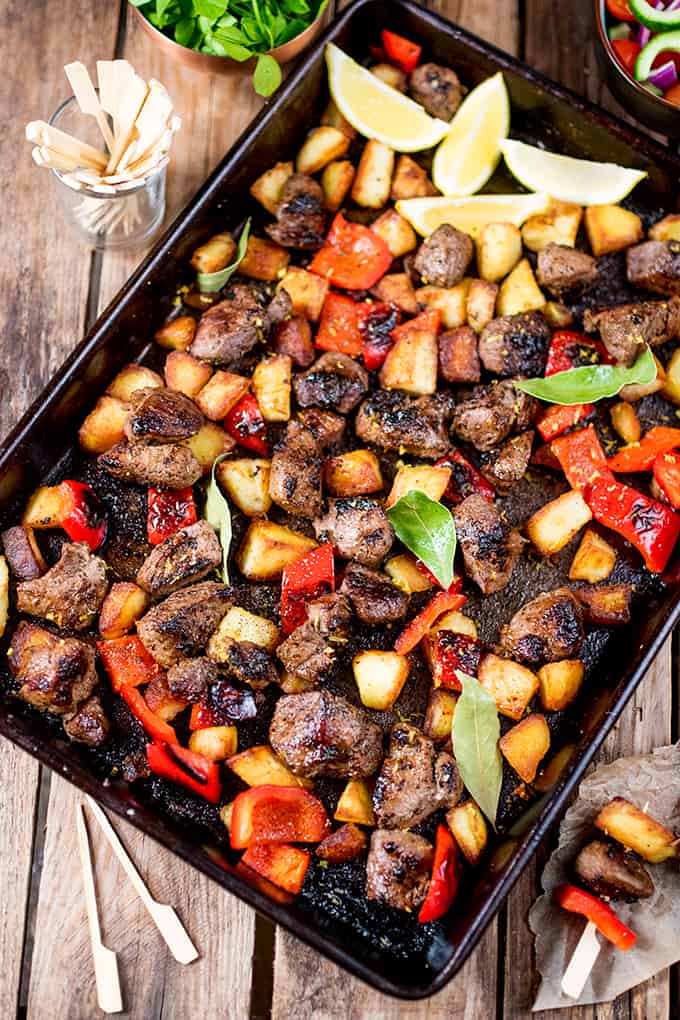 Marinated Greek Lamb with Lemon Roast Potatoes - 35