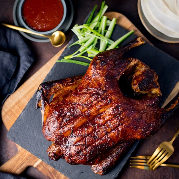 Lab Portræt Dental Easy Homemade Crispy Duck with Spicy Plum Sauce - Nicky's Kitchen Sanctuary