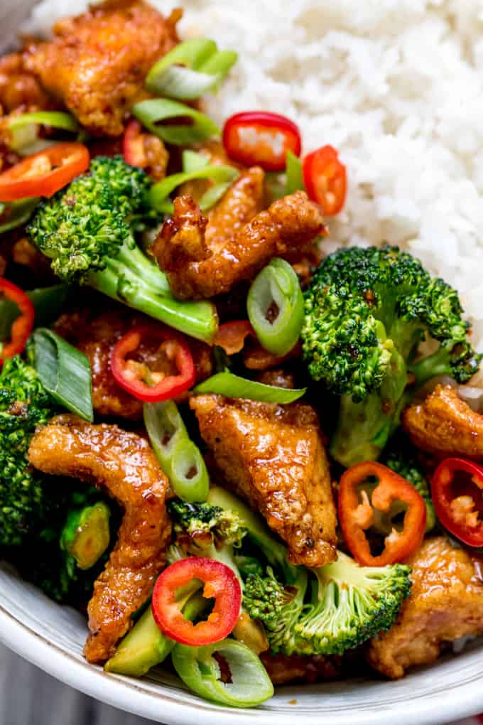 Crispy Chilli Chicken4 Nicky's Kitchen Sanctuary