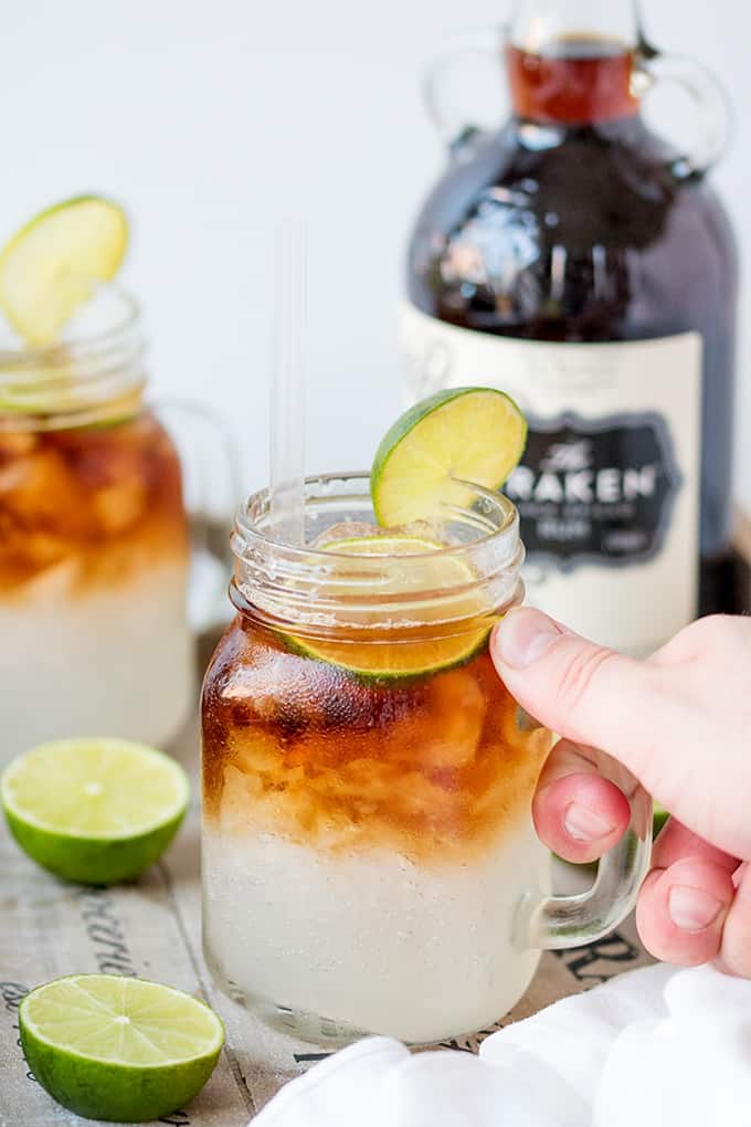 Dark 'N' Stormy - My Favourite Cocktail! - Nicky's Kitchen Sanctuary