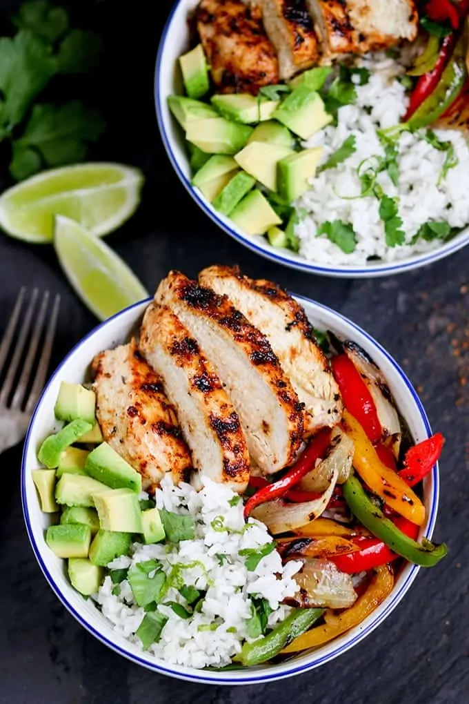 Cajun Chicken with Coriander and Lime Rice - Nicky's Kitchen Sanctuary