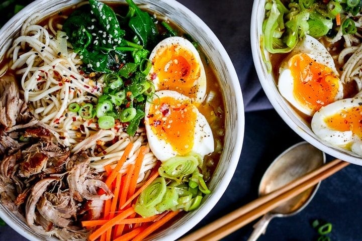 Spicy Pork Ramen Noodle Soup Nicky S Kitchen Sanctuary Spicy Pork Ramen Noodle Soup Nicky S Kitchen Sanctuary