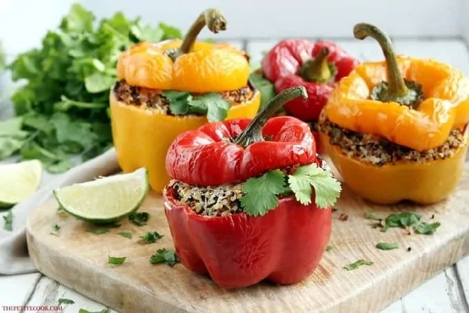 quinoa stuffed peppers