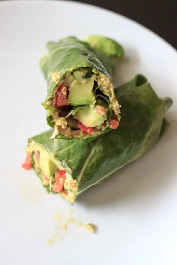 vegan sunflower wrap