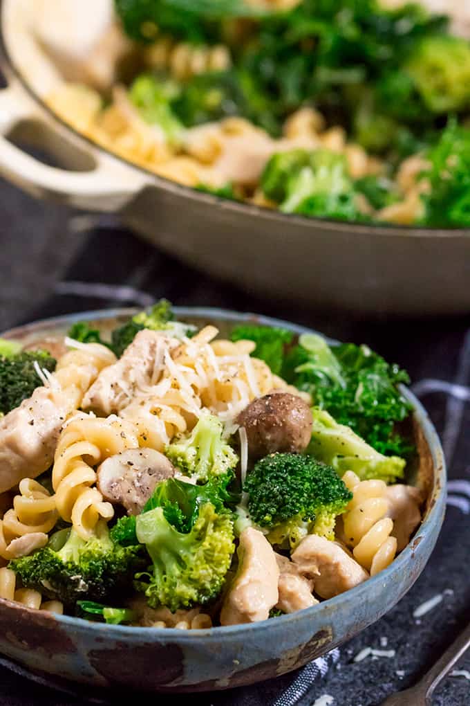 One Pot Chicken and Broccoli Pasta - Nicky's Kitchen Sanctuary