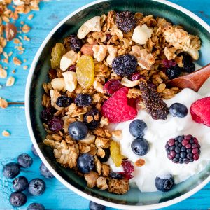 Nuts and Berries Granola - Nicky's Kitchen Sanctuary