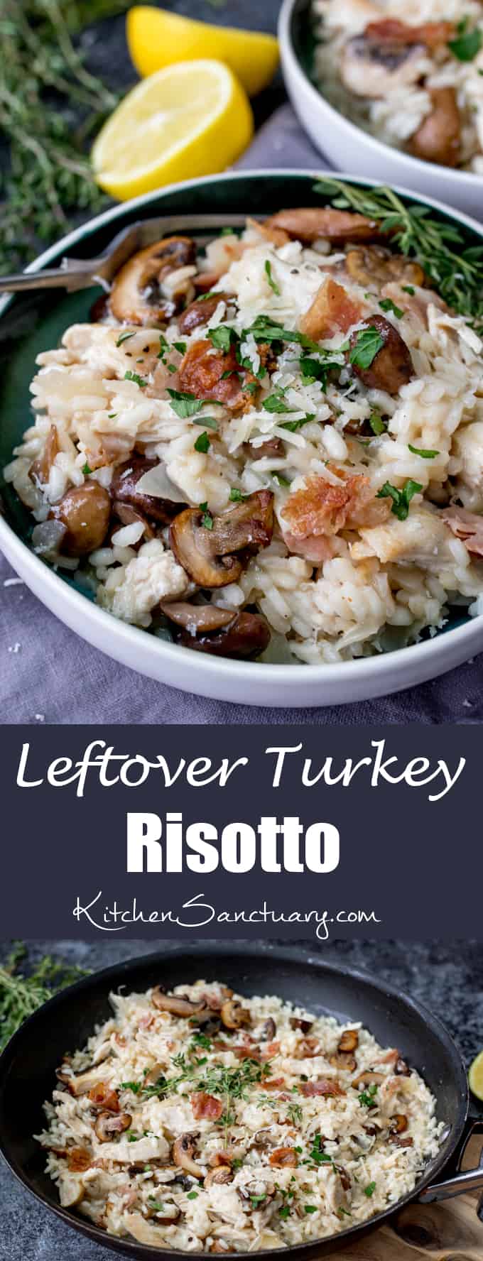 2019 year - Turkey-Mushroom Risotto 2019 year