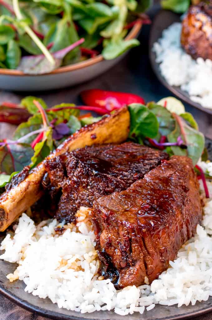 Sweet And Sticky Slow Cooked Short Ribs Nicky S Kitchen Sanctuary