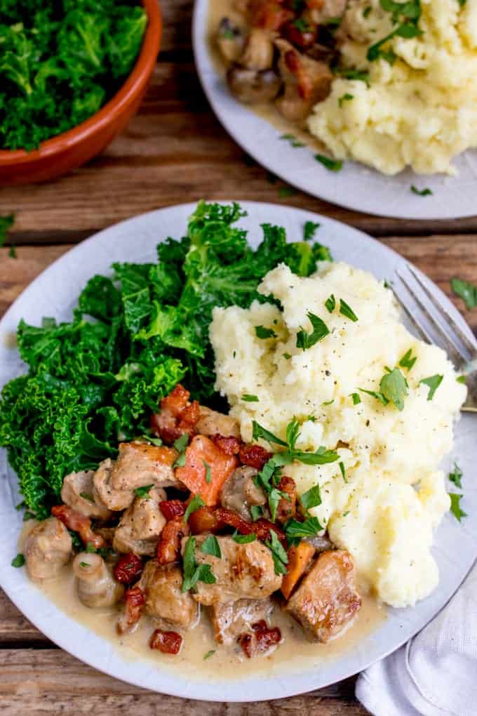The key is to create a lovely. Leftover Pork Casserole Recipes Easy . Creamy Slow Cooked Pork Casserole Nicky S Kitchen Sanctuary