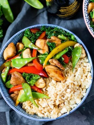 That Chinese take-away might be tempting, but this honey and garlic chicken stir-fry is just as tasty, and so much better for you!
