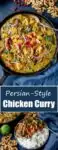 Persian Style Chicken Curry With Walnuts and Pomegranate  - 57