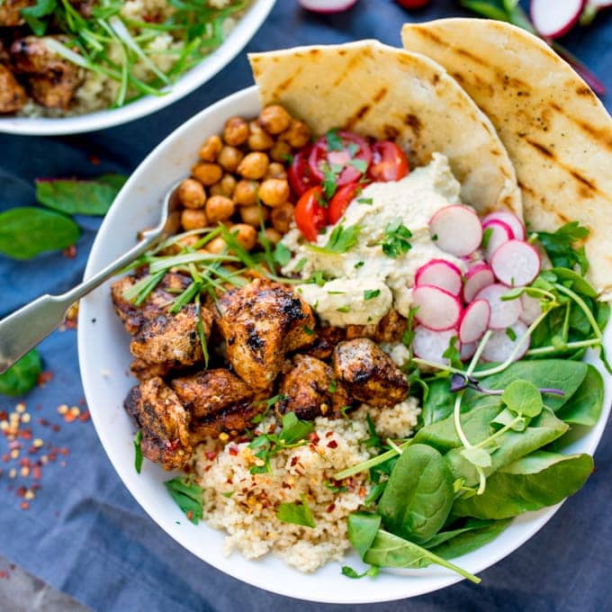 Simple Green Salad with Vinaigrette dressing - 52