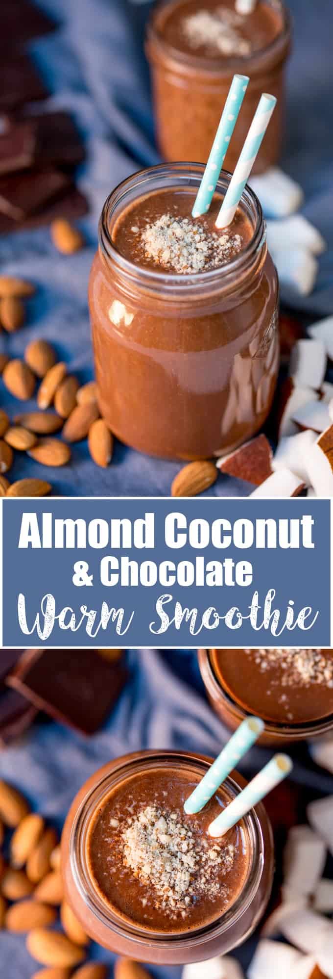 Almond Coconut Warm Smoothie - 7