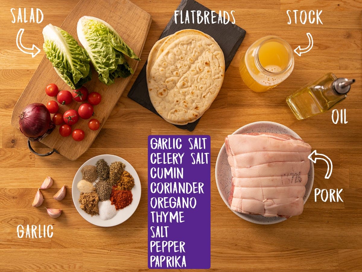 Crispy Pork Gyros - 10
