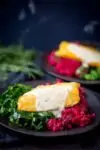 Smoked Haddock with Beetroot Risotto and Garlicky Greens - a colourful and balanced dinner that everyone will love. Full of flavour!!