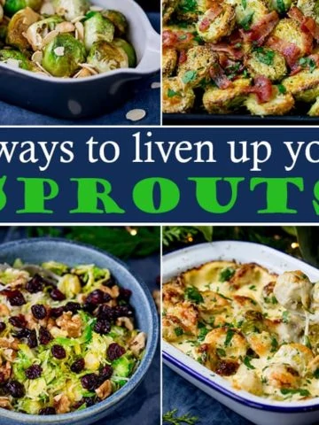 It wouldn't be Christmas without sprouts! But they can get boring pretty quickly. That's why we've put together 4 sprout recipes - each with it's own recipe video!