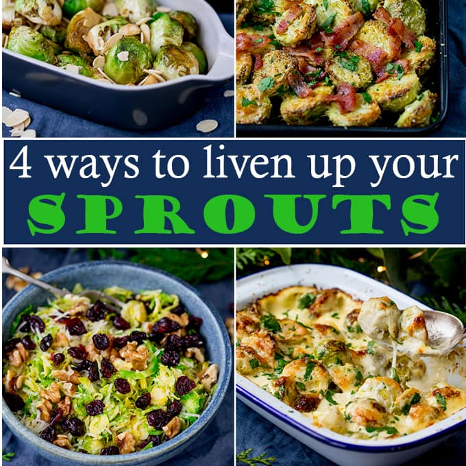 It wouldn't be Christmas without sprouts! But they can get boring pretty quickly. That's why we've put together 4 sprout recipes - each with it's own recipe video!