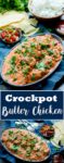 This Crock Pot Butter Chicken is creamy, spiced and delicious - an easy recipe that's perfect for the slow-cooker. #crockpotcurry #butterchicken #chickencurry