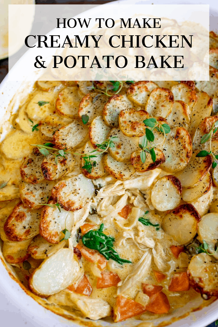 Creamy Chicken and Potato Bake Nicky's Kitchen Sanctuary