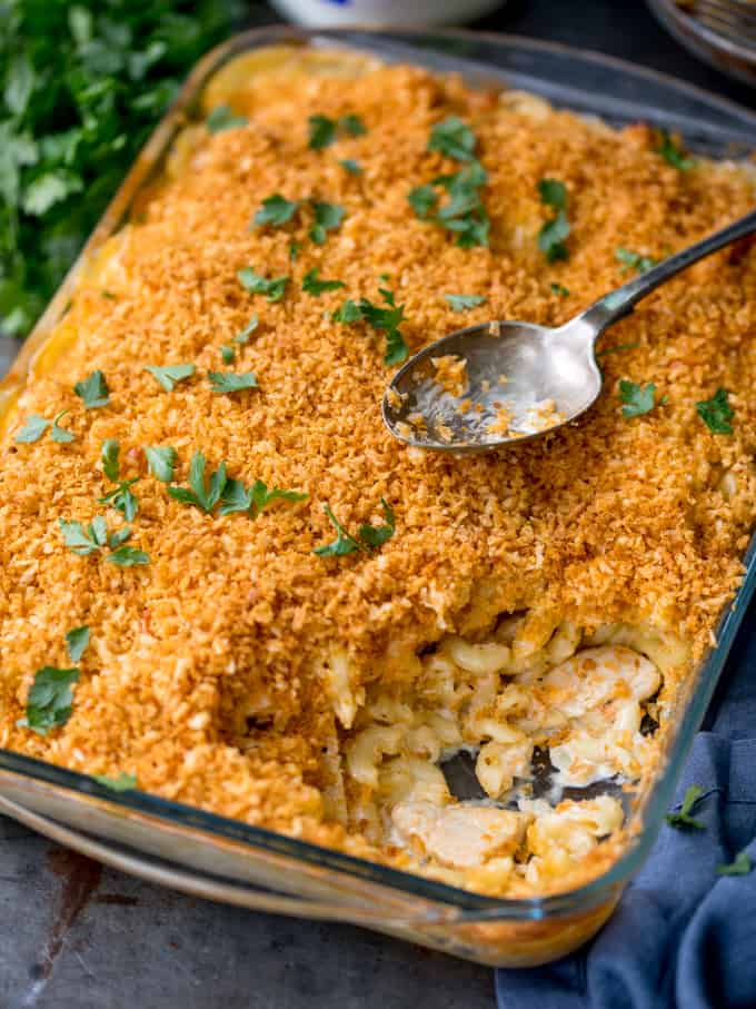 Mac and Cheese with Garlic Chicken - 81