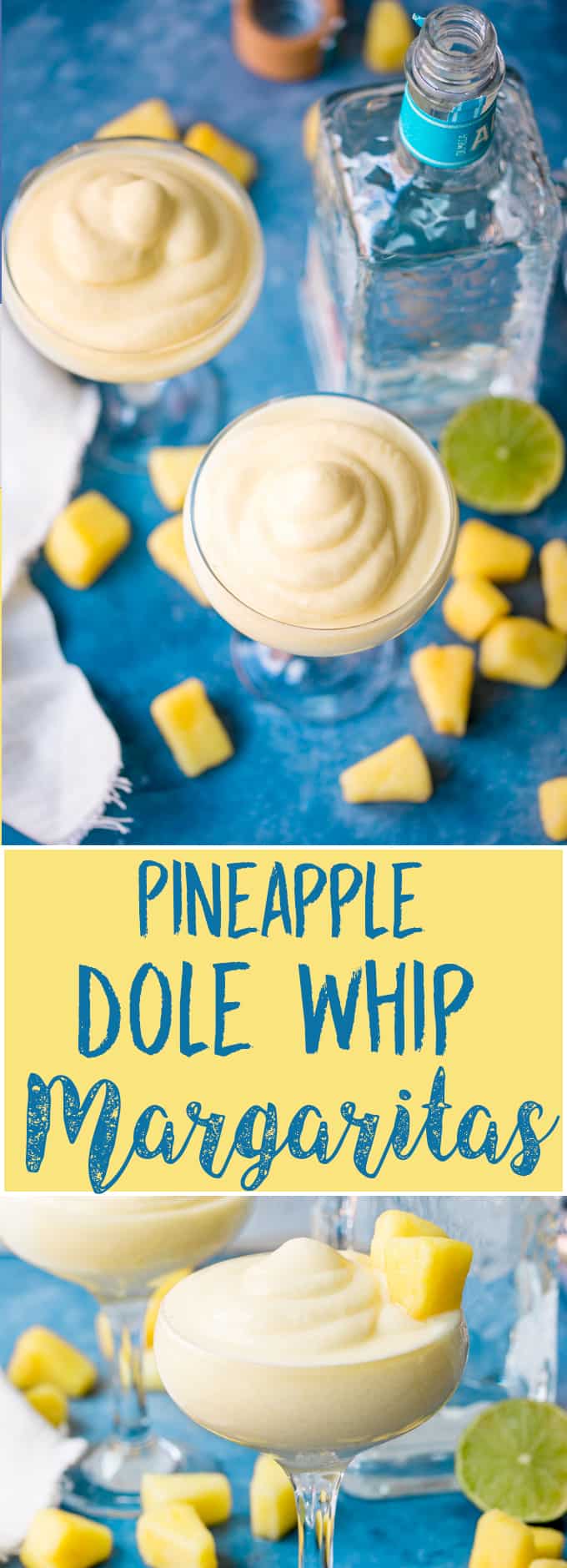 Pineapple Dole Whip Margarita - Nicky's Kitchen Sanctuary Pineapple Dole Whip Margarita - Nicky's Kitchen Sanctuary