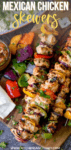 Mexican Chicken Skewers with Rice and Picante Salsa - 41