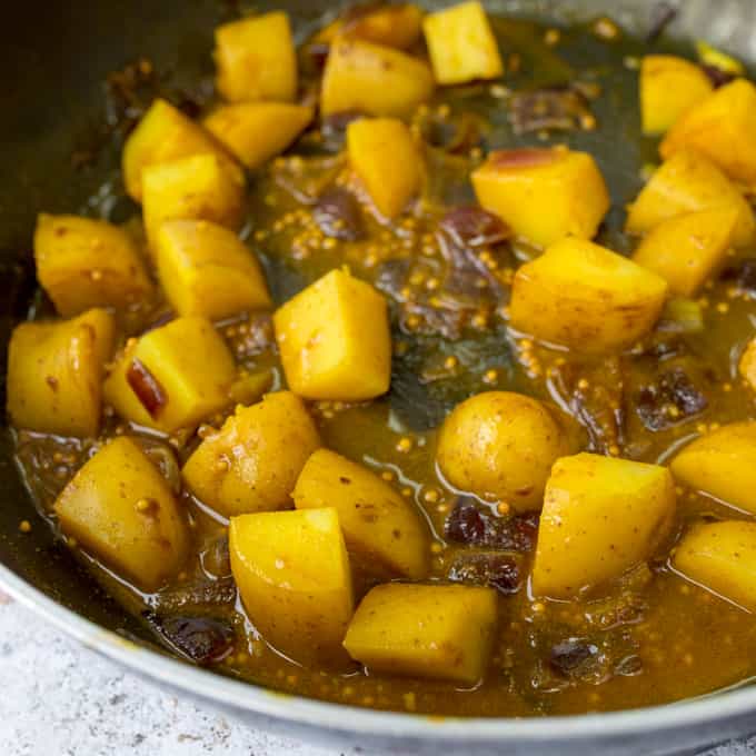 Beef Kofta with Saag Aloo - 73