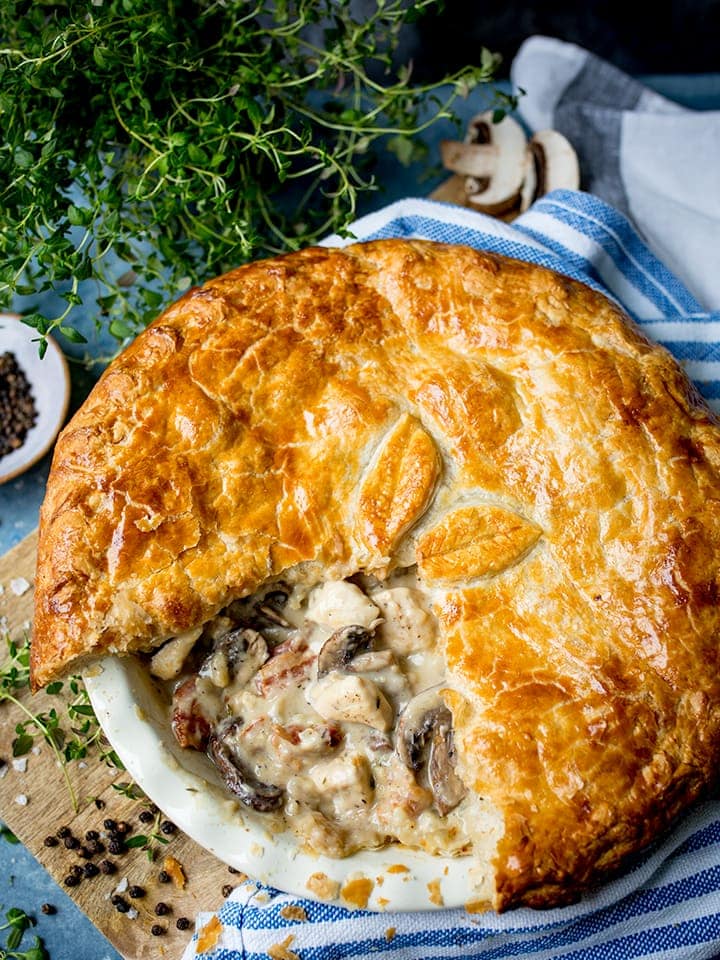 Chicken And Mushroom Pie Calories - experiencemoms