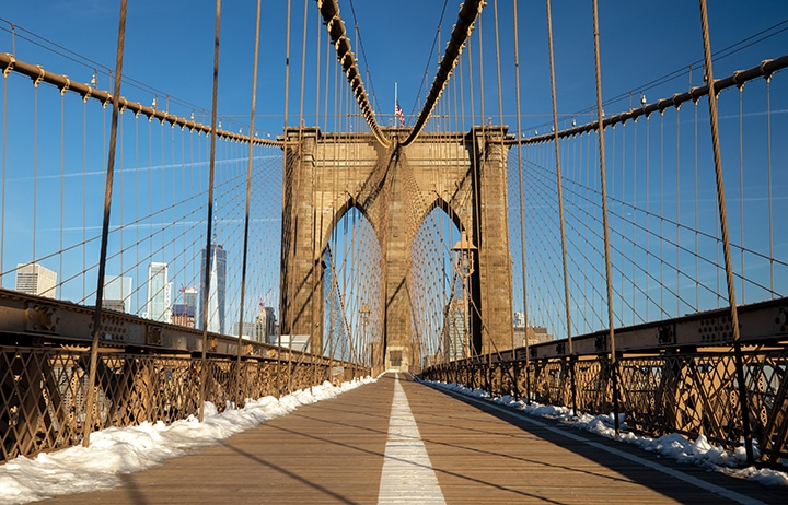 View on Brooklyn Bridge