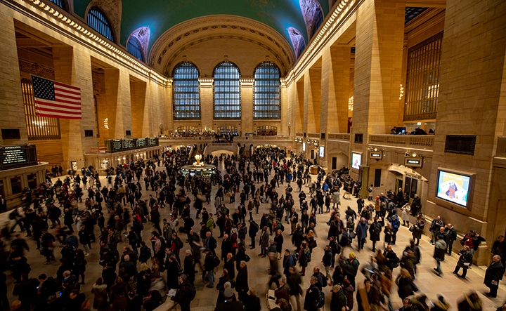 Inside Grand Central Station New York