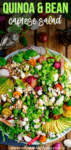 Broad Bean and Quinoa Caprese Salad - 45